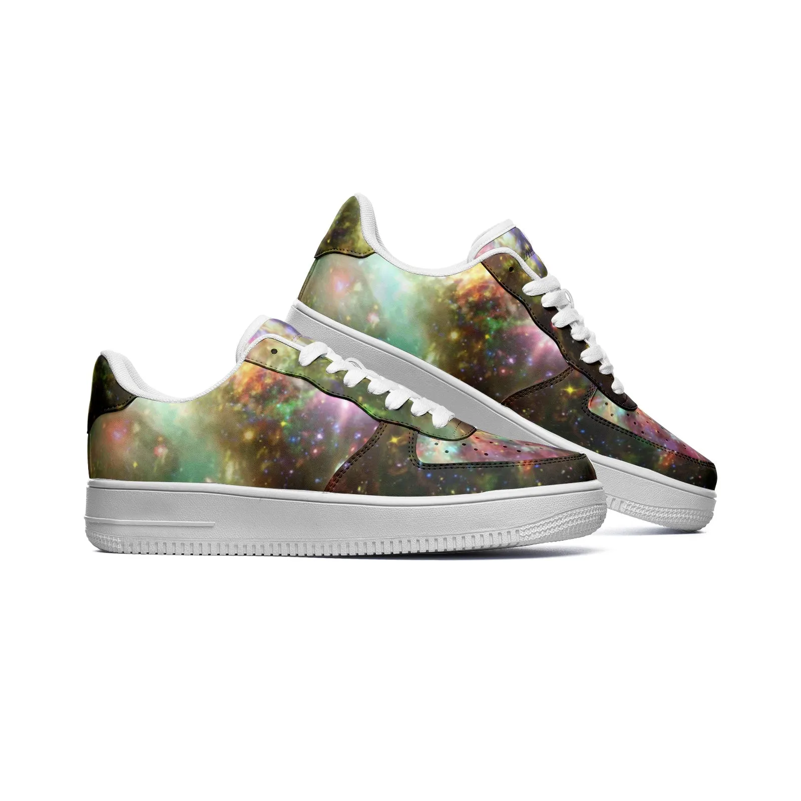 Ilstaag Full-Style Psychedelic Platform Sneakers