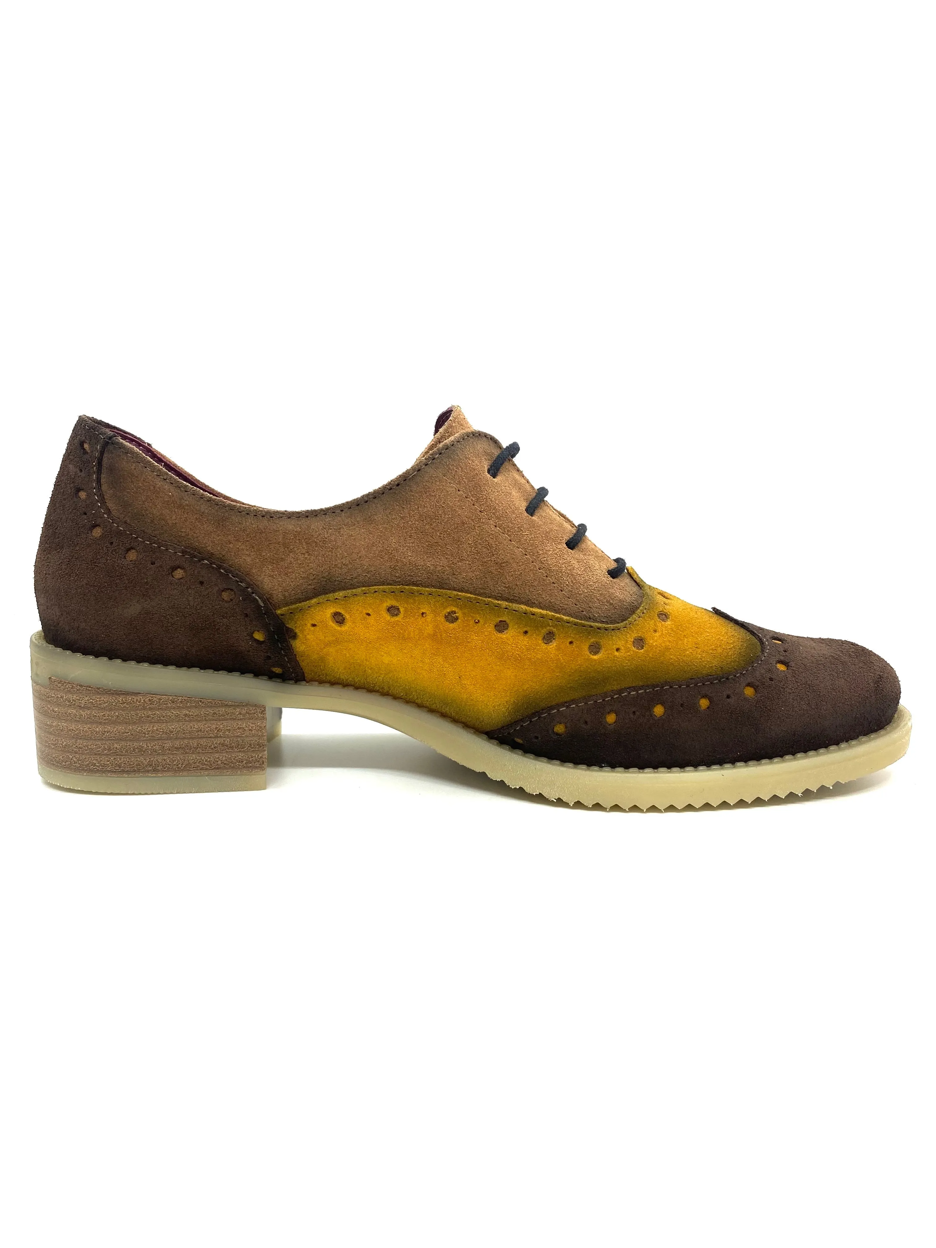 Jose Saenz Ladies Lace Up Brogue Shoe