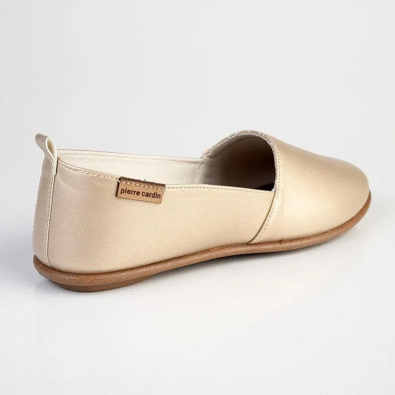Pierre Cardin Ladies Riviera 1 Slip On - Gold